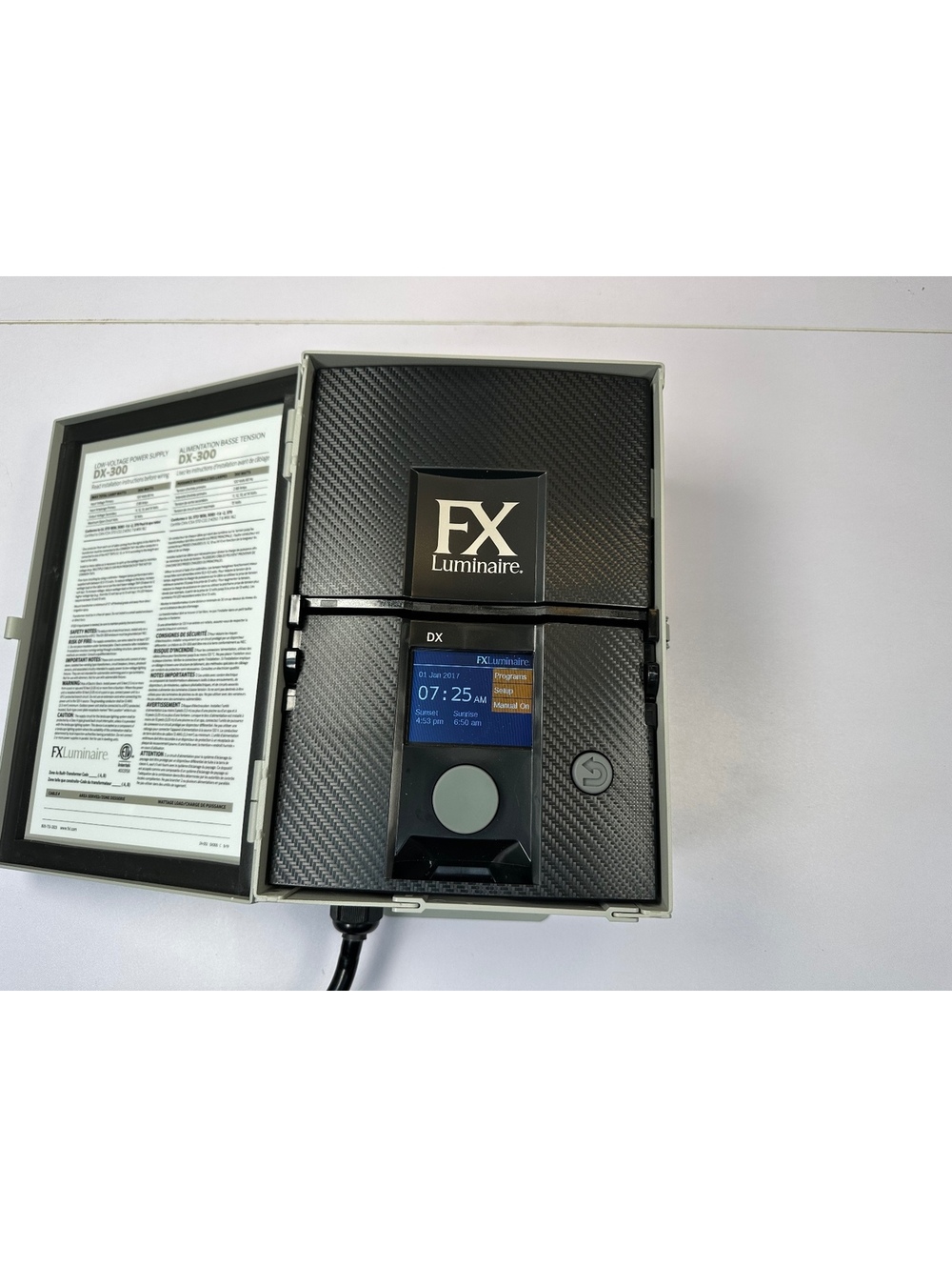 FX Luminaire DX-300-M 300W Low Voltage Landscape Lighting Transformer Controller